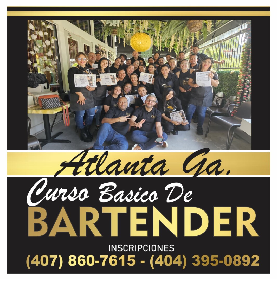 Atlanta Curso Básico de Bartender