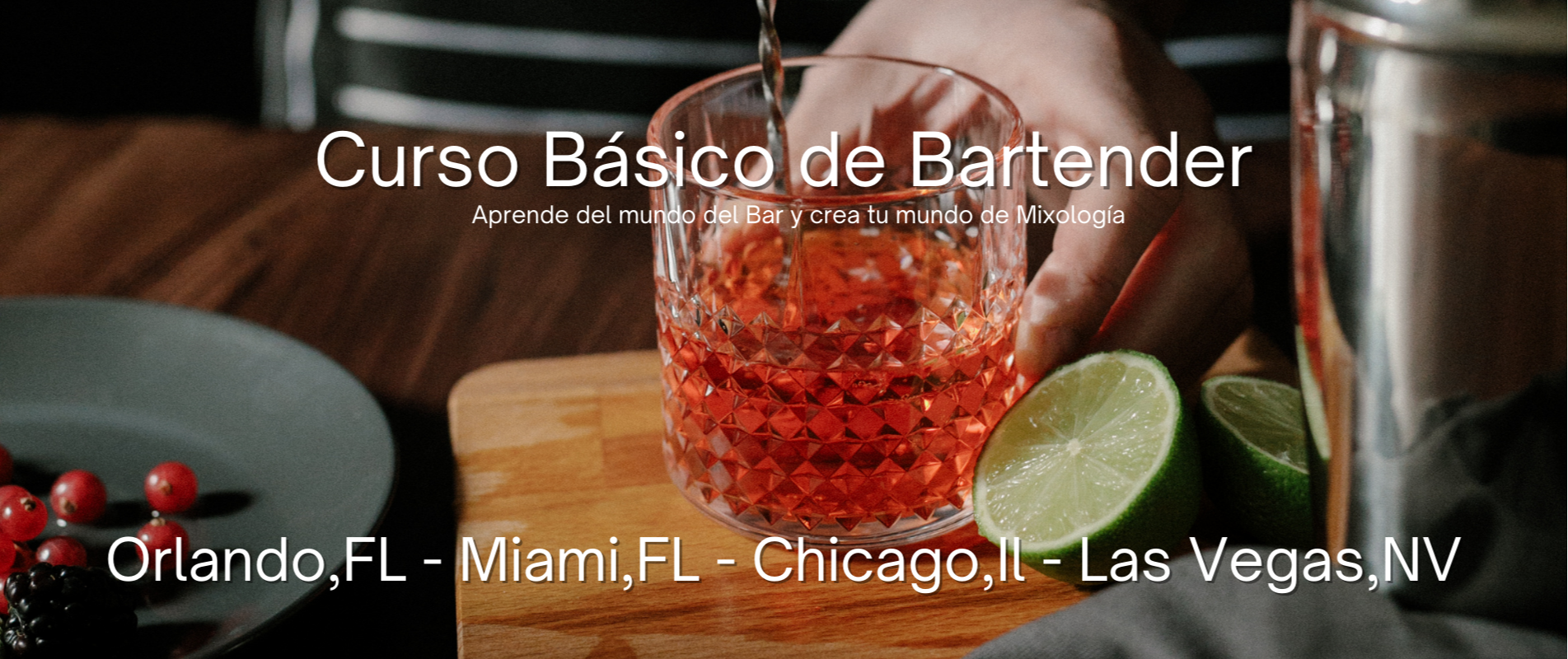 Curso de Bartender